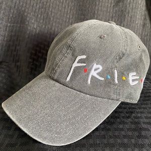 Friends Pigment Dyed Embroidered Hat
